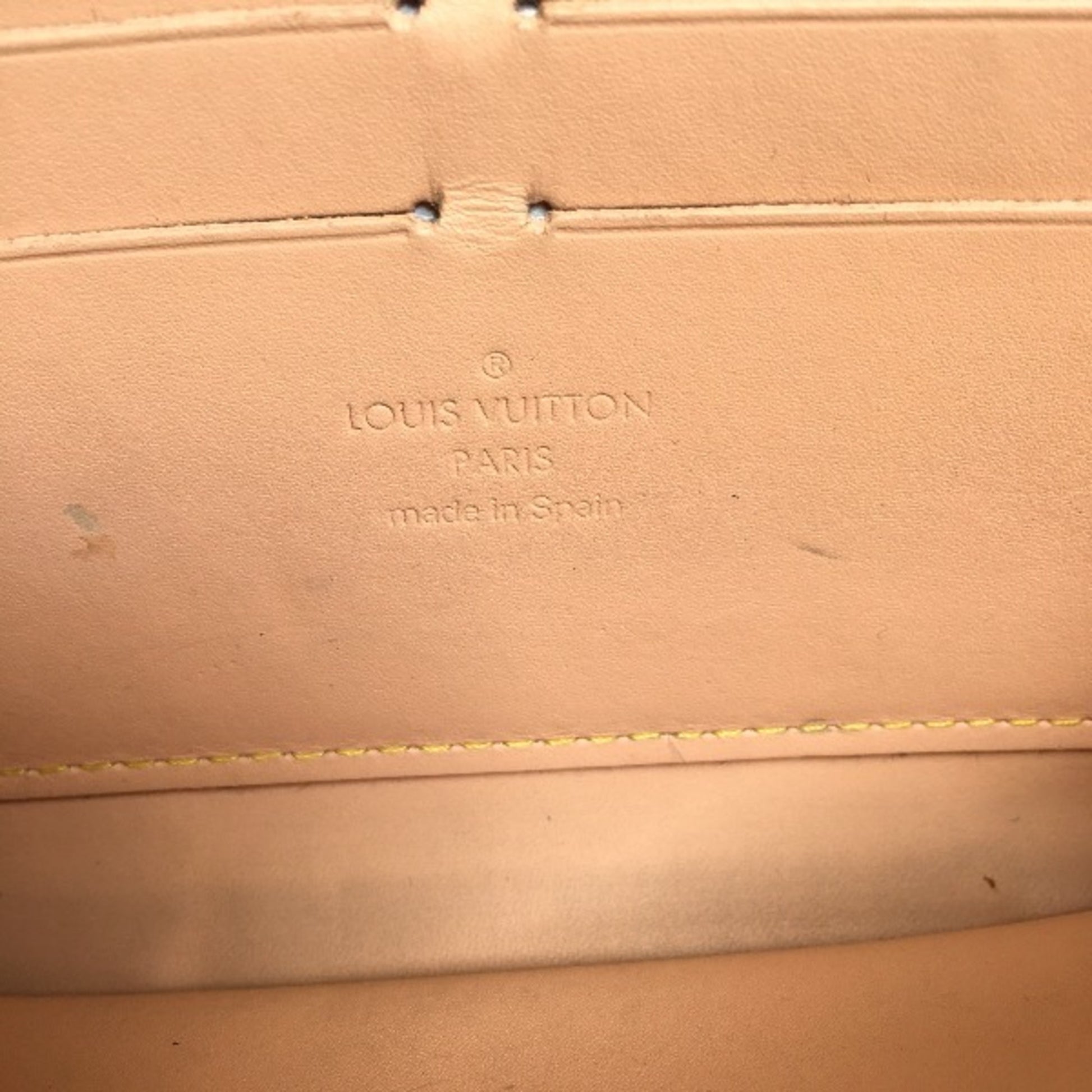 Louis Vuitton Portefeuille zippy, Black, Canvas, wallet