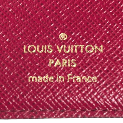 Louis Vuitton Juliette, Pink, Canvas, wallet