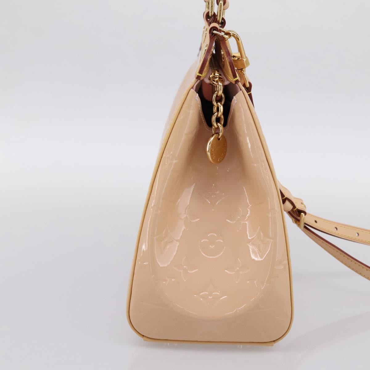 Louis Vuitton Blair Monogram Vernis, Pink, Patent Leather, Handbag