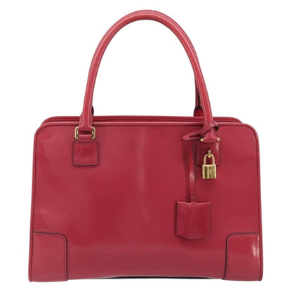 Loewe Amazona Patent, Pink, Patent Leather, Handbag