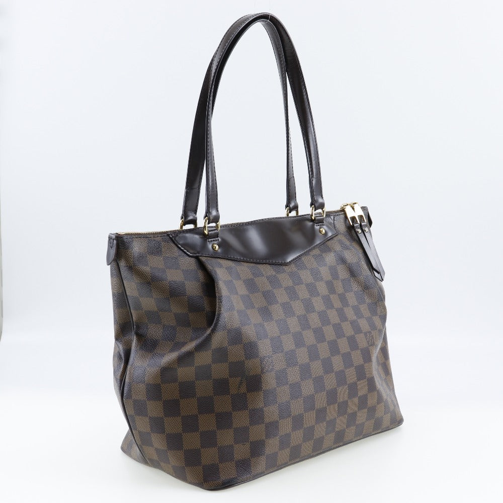 Louis Vuitton Westminster, Brown, Canvas, shoulder