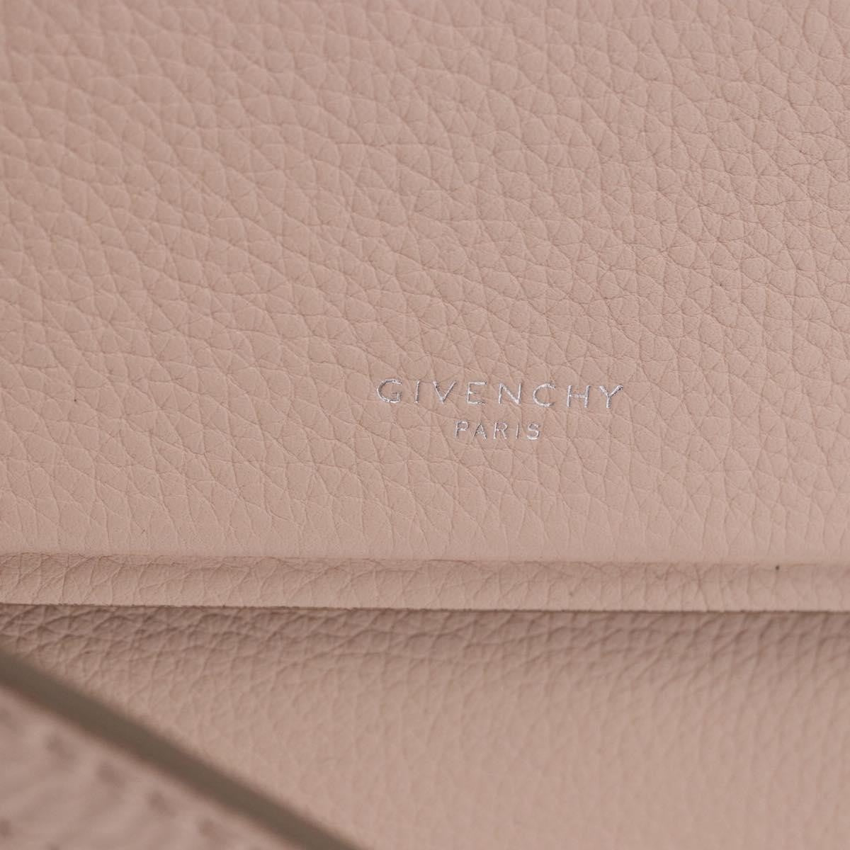 Givenchy Horizon Satchel Leather, Pink, Leather, Handbag