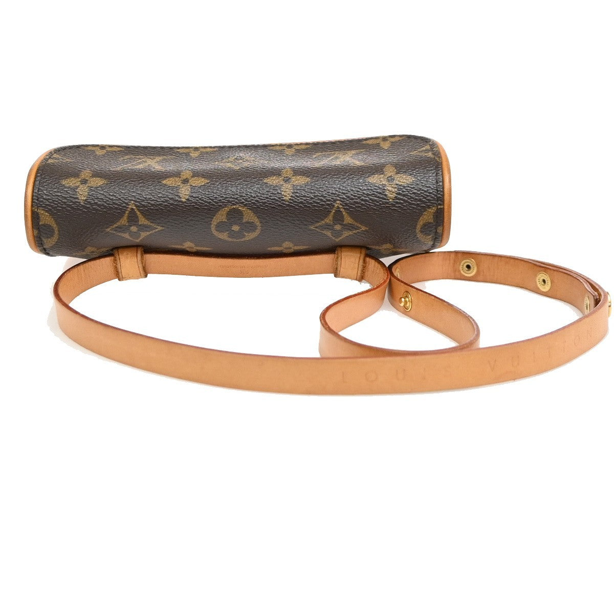 Louis Vuitton Florentine Waist Monogram Canvas, Brown, Canvas, Handbag