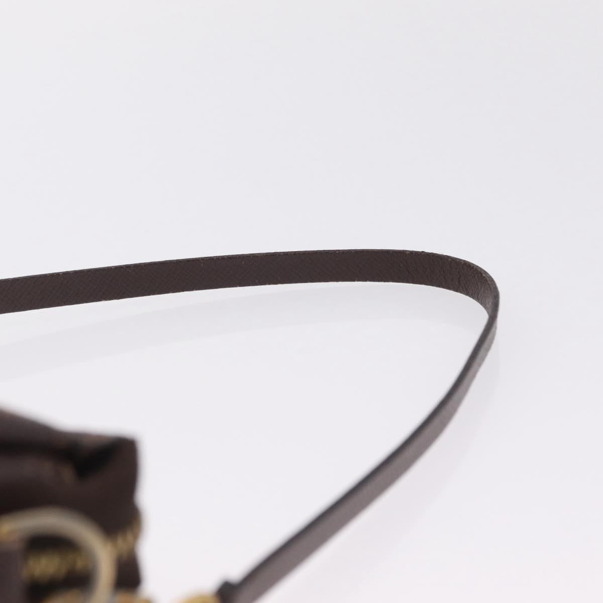 Louis Vuitton Trousse Make Up Damier, Brown, Canvas, Clutch
