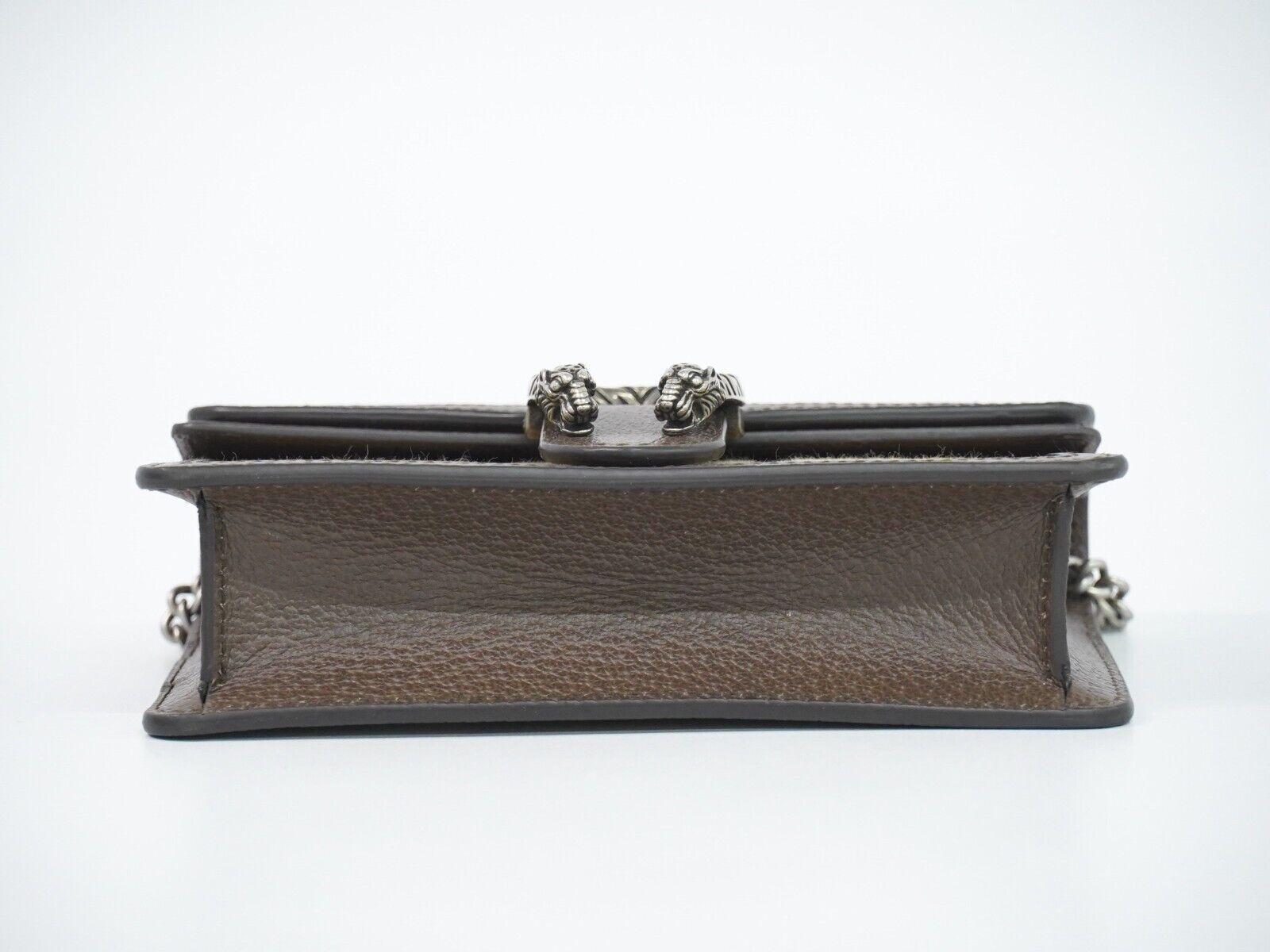 Gucci Dionysus Flap Messenger Bag Shearling, BEIGE, CANVAS, Crossbody bag