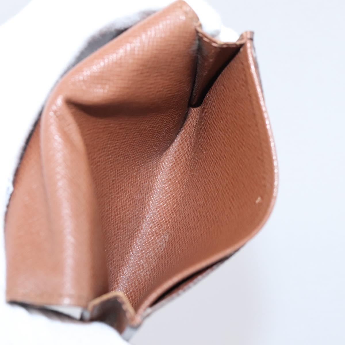 Louis Vuitton Bifold Card Case Canvas, Brown, Canvas, Clutch