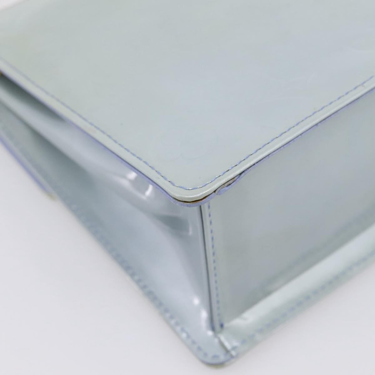 Louis Vuitton Spring Street NM Patent leather, Blue, Patent Leather, Handbag