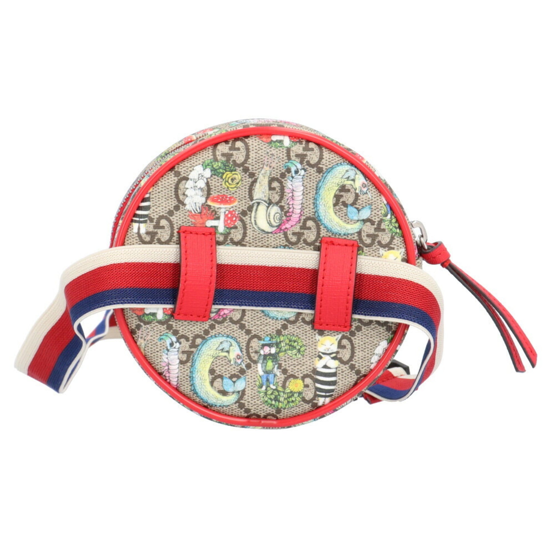 Gucci GG Supreme, Multicolour, Canvas, shoulder