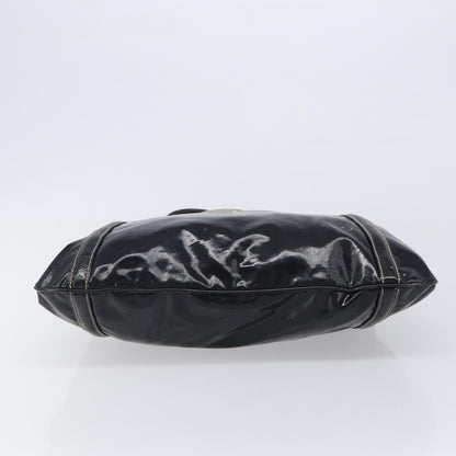 Gucci Britt Web Hobo Dialux Coated Canvas, Black, Canvas, Shoulder Bag