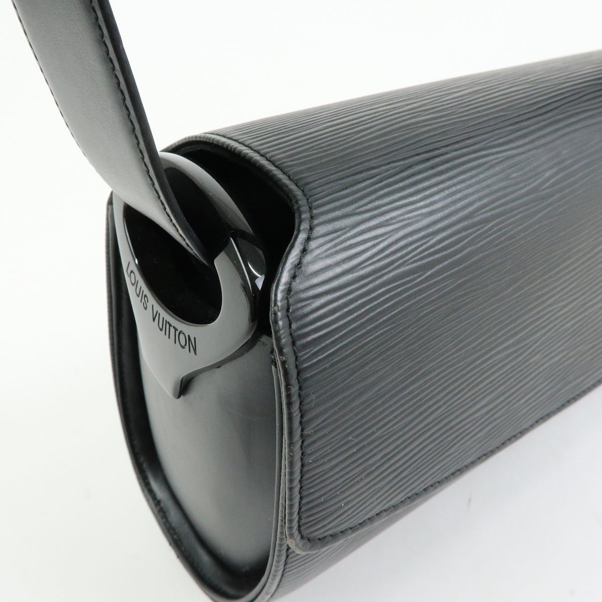 Louis Vuitton Nocturne Epi Leather, Black, Leather, Shoulder Bag