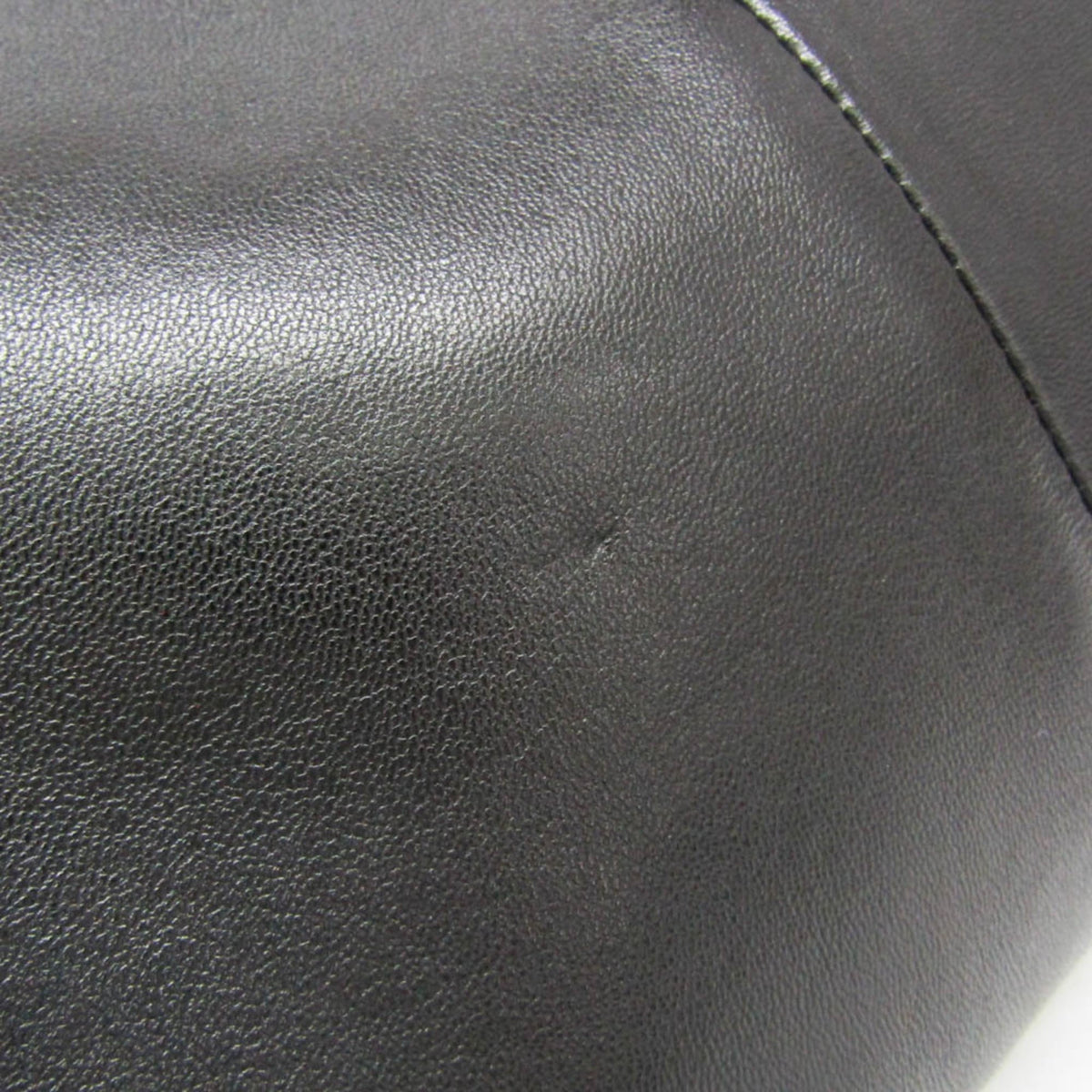 Bottega Veneta BV Trine Fold Clutch Leather, Black, Leather, Clutch