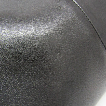 Bottega Veneta BV Trine Fold Clutch Leather, Black, Leather, Clutch