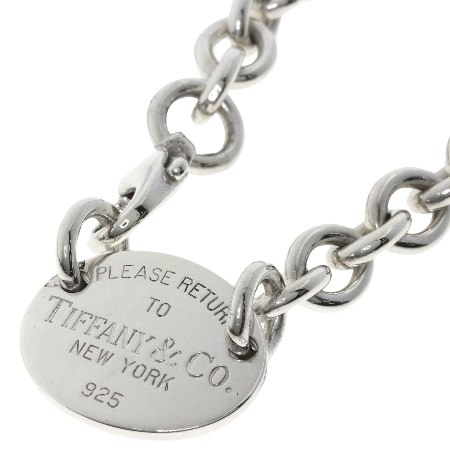 Tiffany & Co Return to Tiffany, Silver, Silver, necklace