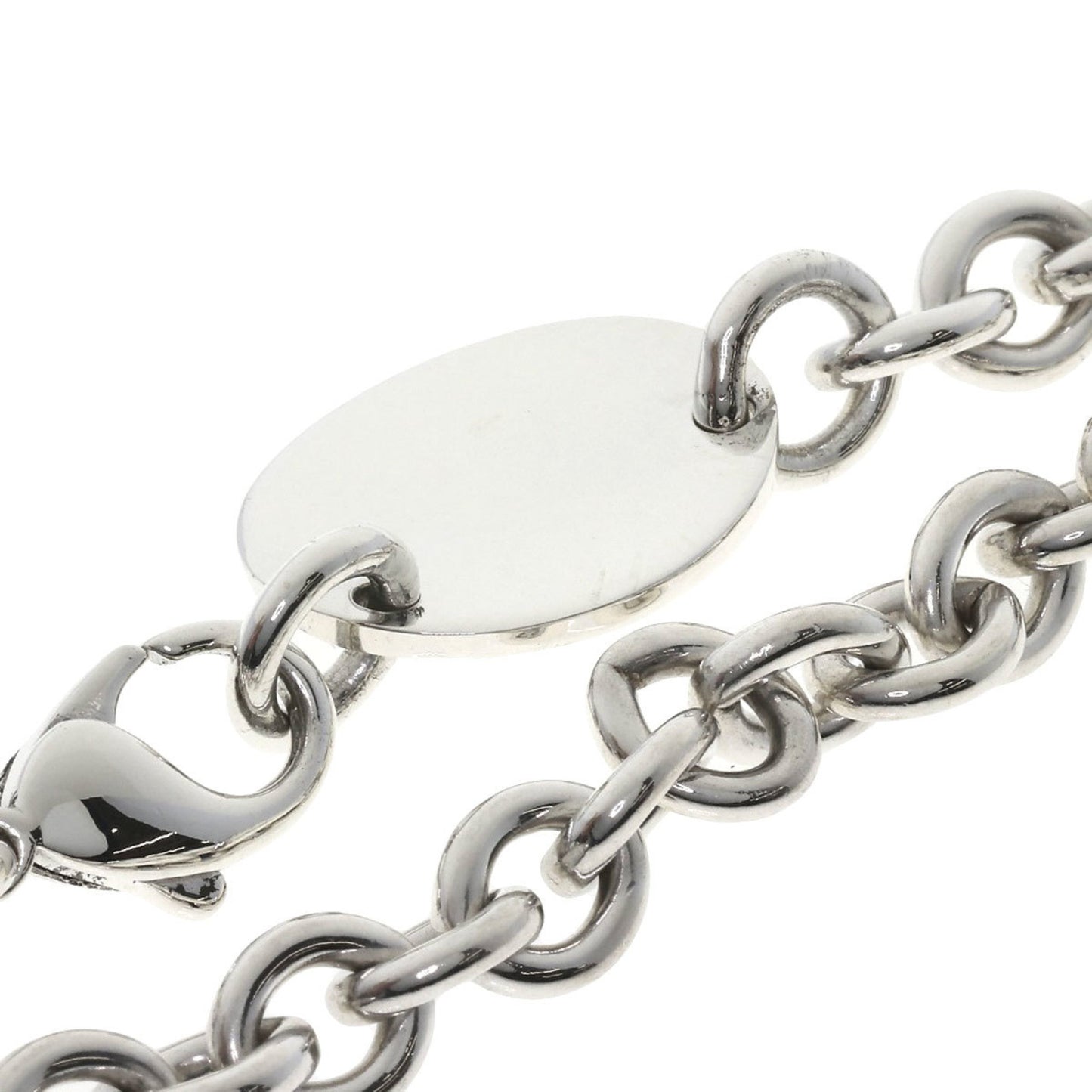 Tiffany & Co Return to Tiffany, Silver, Silver, necklace