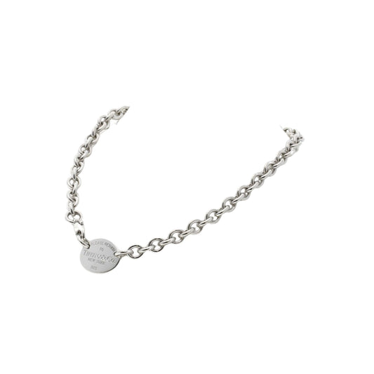 Tiffany & Co Return to Tiffany, Silver, Silver, necklace