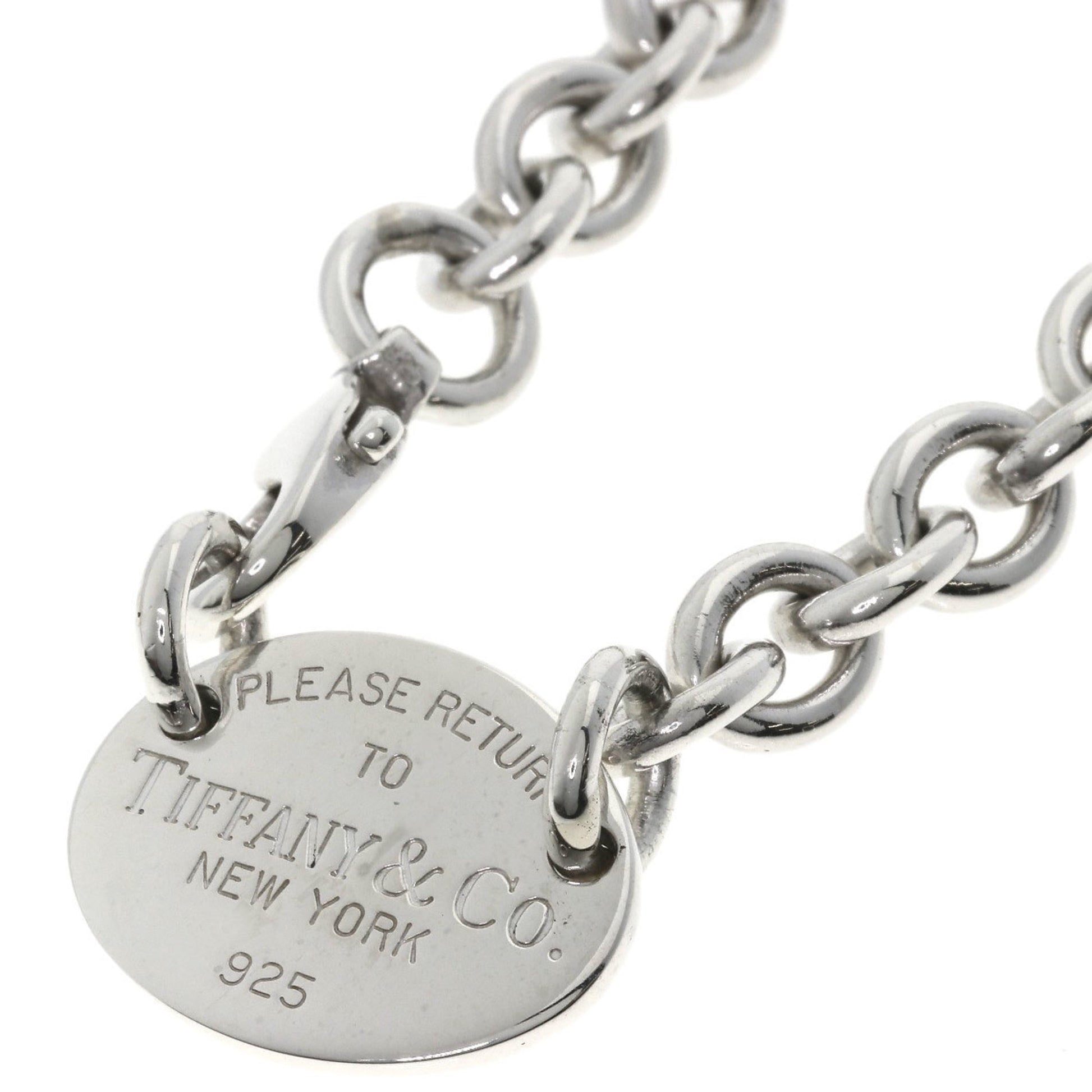 Tiffany & Co Return to Tiffany, Silver, Silver, necklace