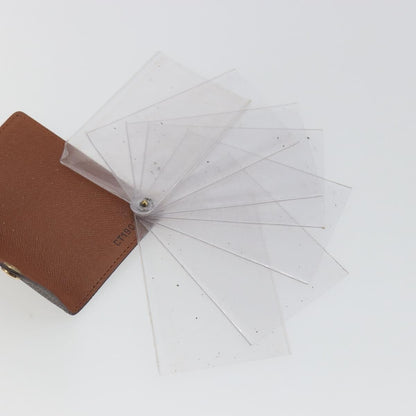 Louis Vuitton Porte Cartes Pression Card Case Monogram Canvas, Brown, Canvas, Card Holder