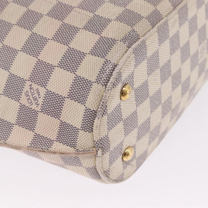 Louis Vuitton Girolata Damier, White, Canvas, Handbag