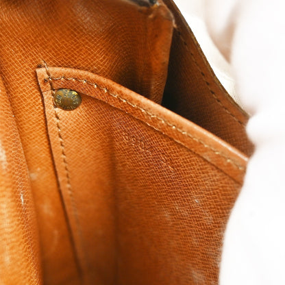 Louis Vuitton Cartouchiere Monogram Canvas, Brown, Canvas, Handbag