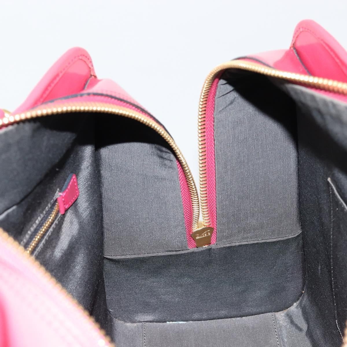 Loewe Amazona Patent, Pink, Patent Leather, Handbag