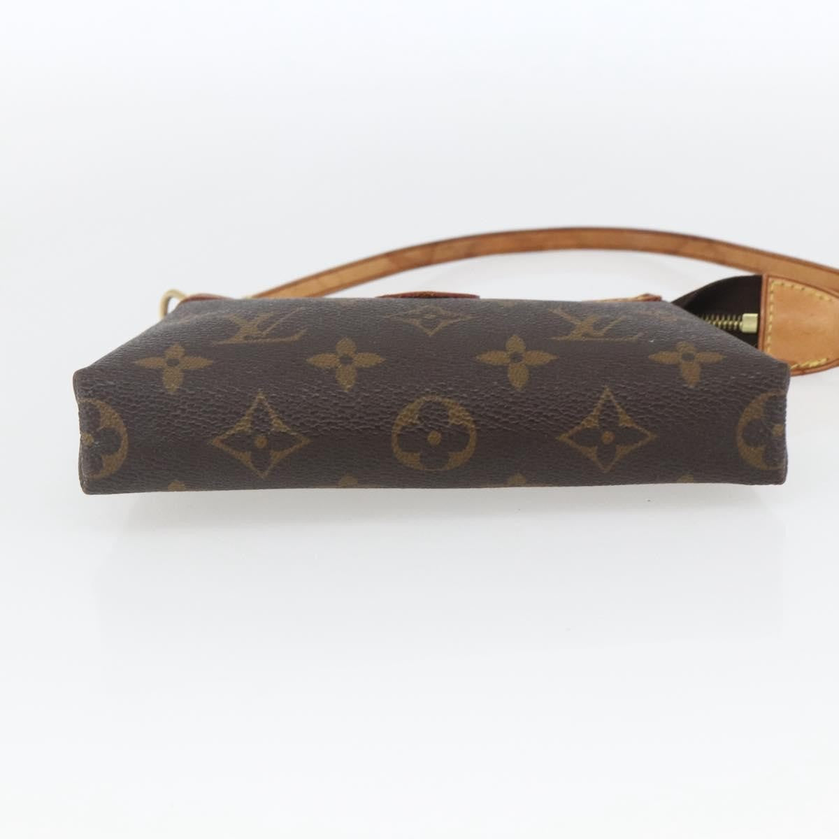 Louis Vuitton Delightful Pochette Monogram Canvas, Brown, Canvas, Clutch