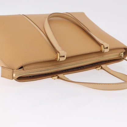 Burberry Handbag Leather, Beige, Leather, Handbag