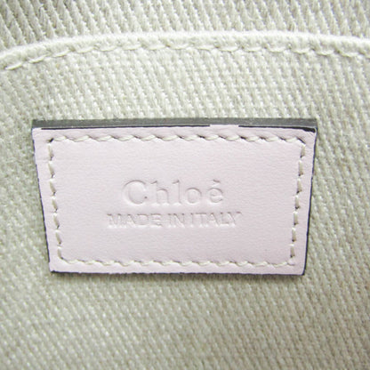 Chloé Woody, Beige, Canvas, tote
