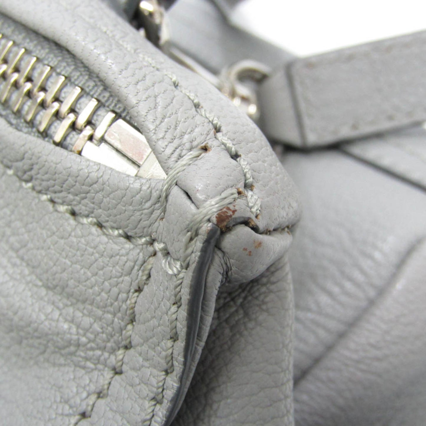 Givenchy Pandora, Grey, Leather, handbag