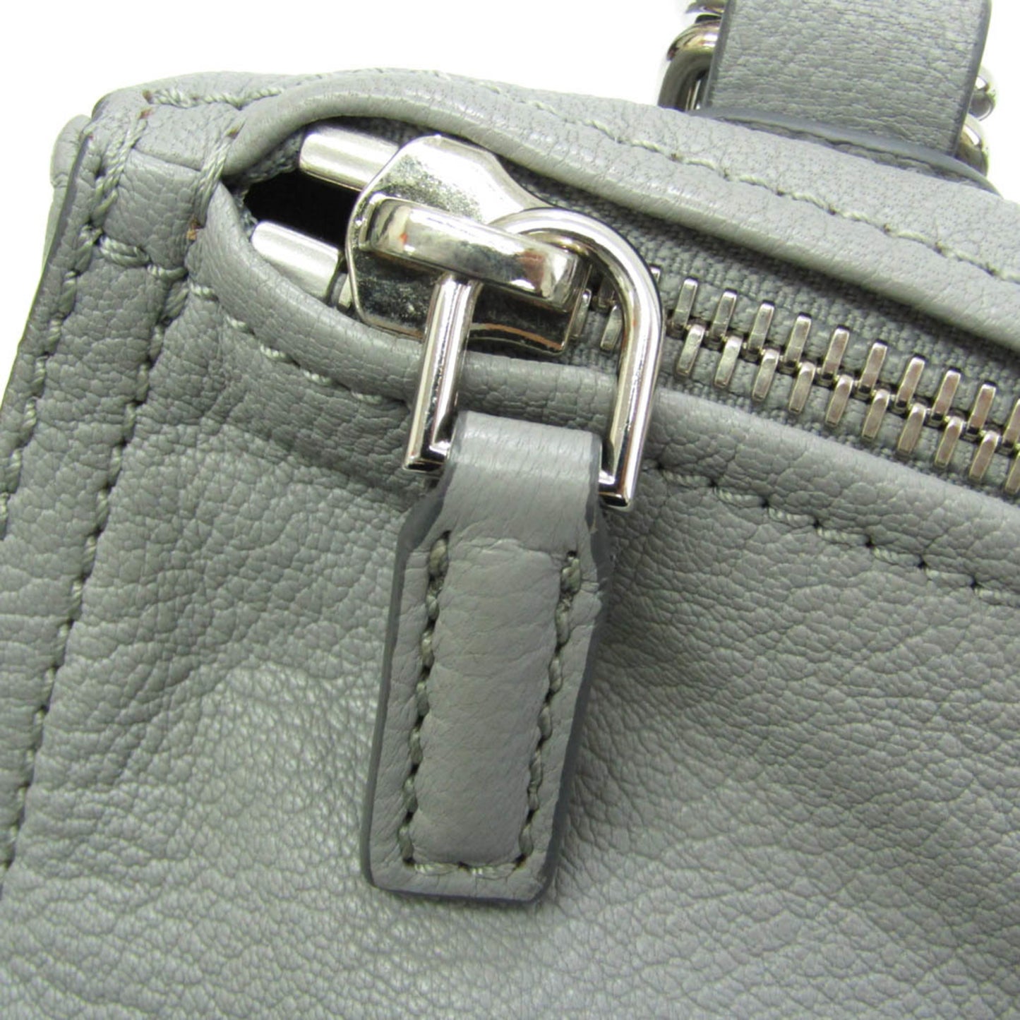 Givenchy Pandora, Grey, Leather, handbag