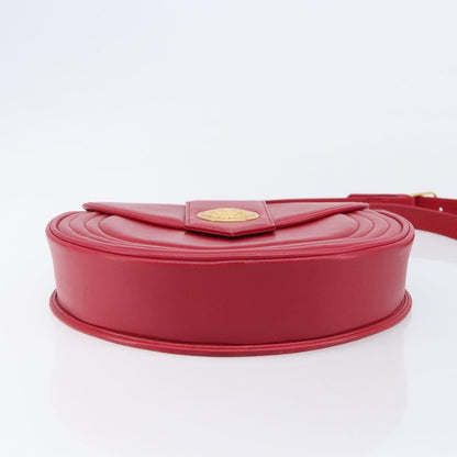 Saint Laurent Vintage Shoulder bag Leather, Red, Leather, Shoulder Bag