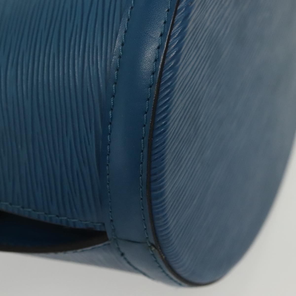 Louis Vuitton Cluny Epi Leather, Blue, Leather, Shoulder Bag