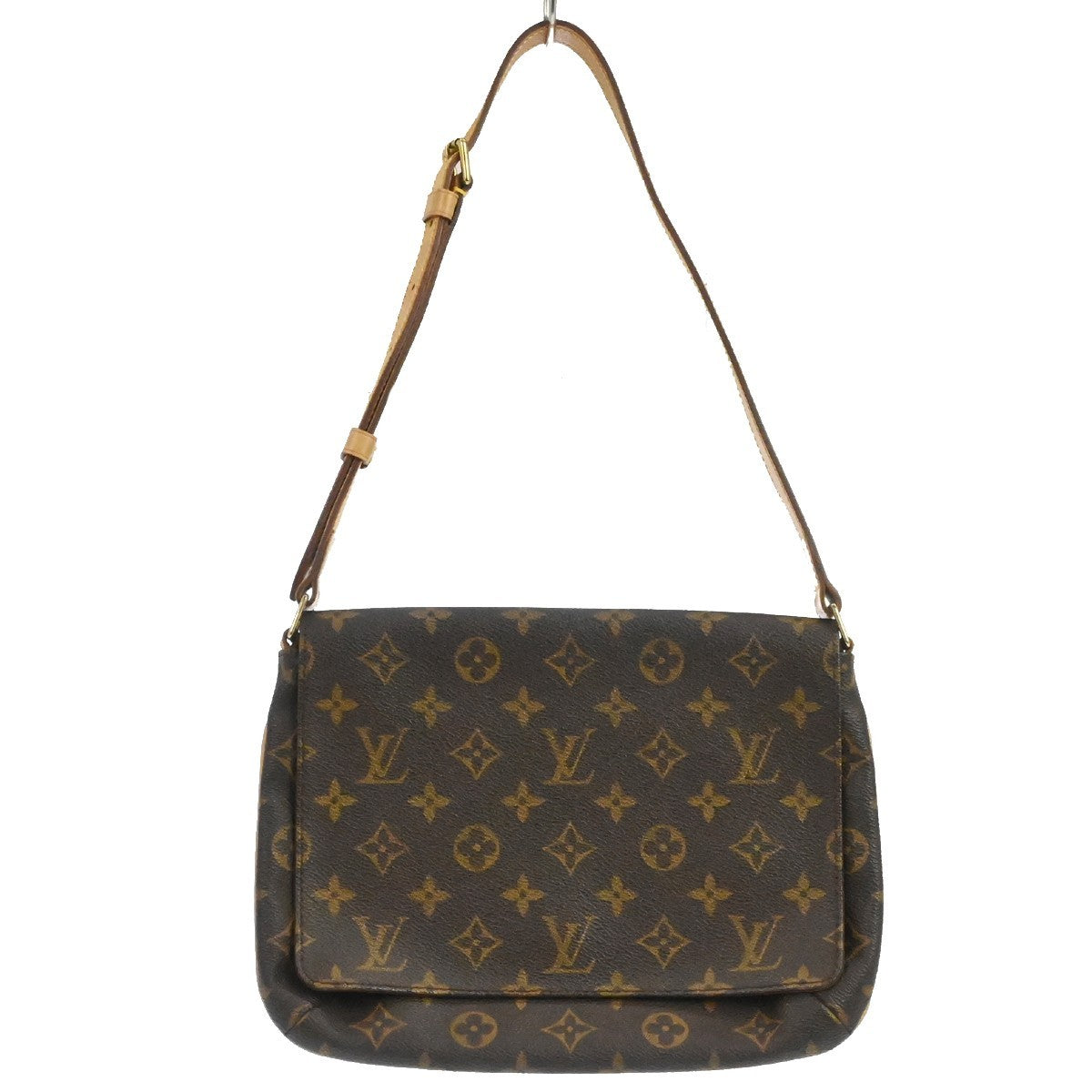 Louis Vuitton Musette Tango Monogram Canvas, Brown, Canvas, Shoulder Bag