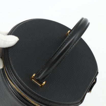 Louis Vuitton Cannes Epi Leather, Black, Leather, Handbag