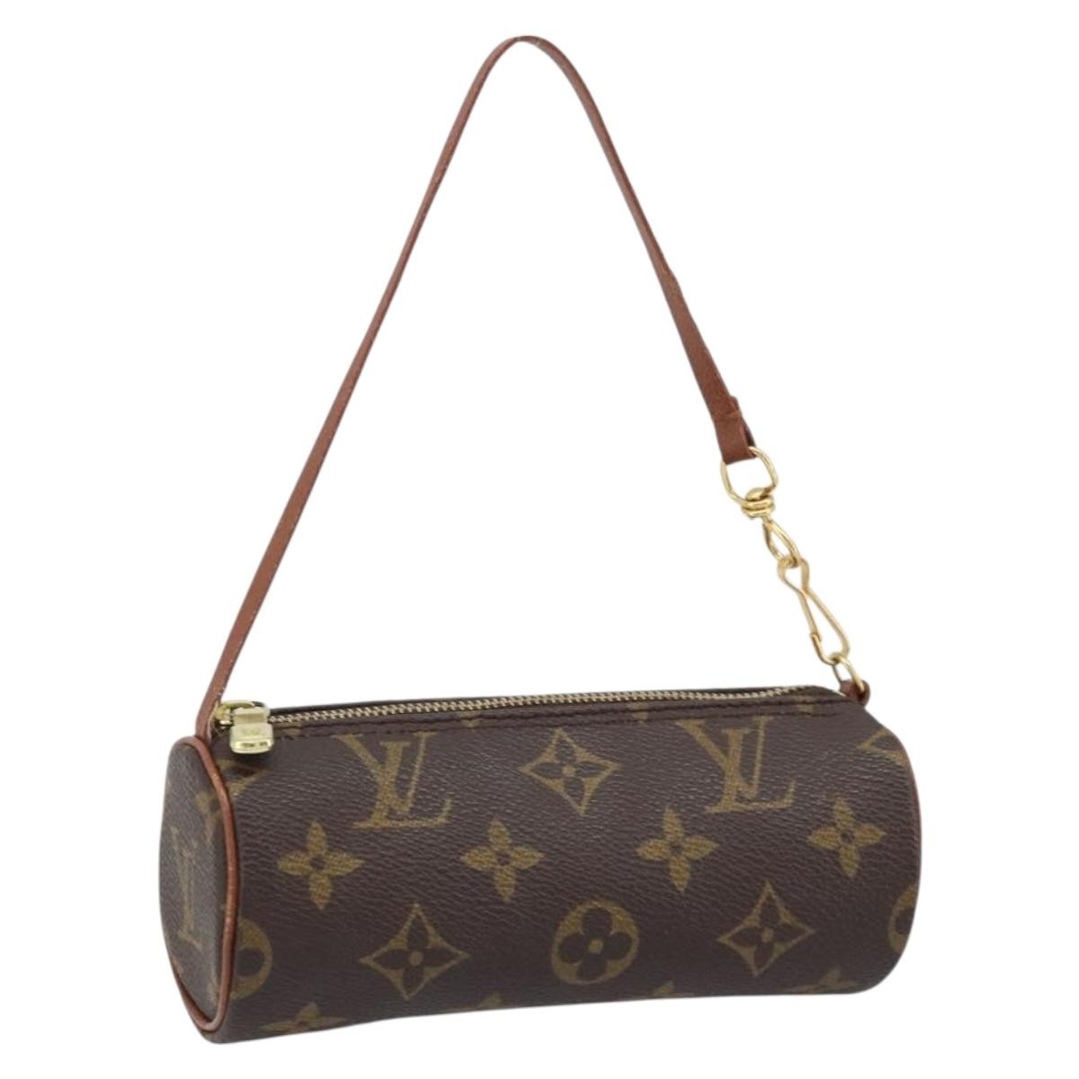 Louis Vuitton Papillon Pochette Monogram Canvas, Brown, Canvas, Clutch