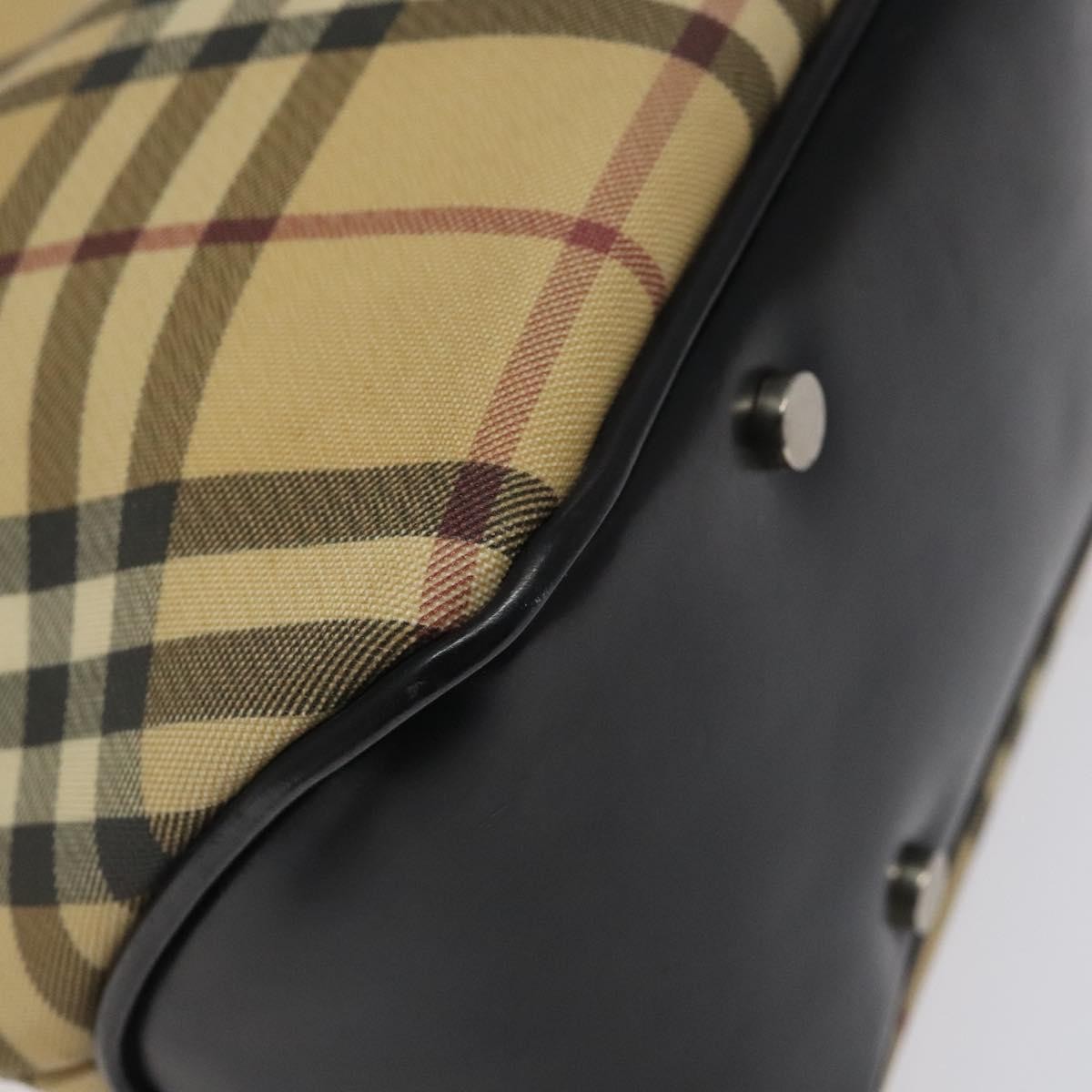 Burberry Nova Check Nova Check Canvas and leather, Beige, Canvas, Handbag