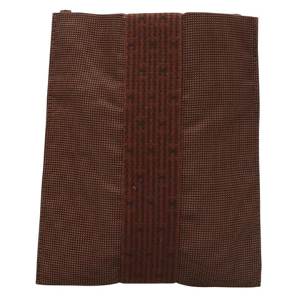 Hermes Herline Canvas, Brown, Canvas, Crossbody Bag