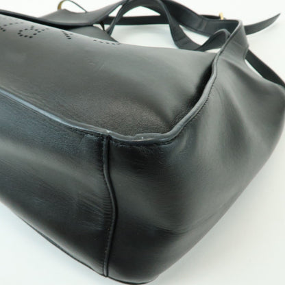 Stella McCartney Alter Faux Leather, Black, Synthetic, Tote Bag