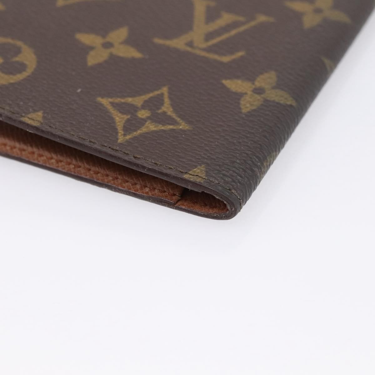 Louis Vuitton Bifold Card Case Canvas, Brown, Canvas, Clutch