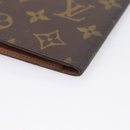 Louis Vuitton Bifold Card Case Canvas, Brown, Canvas, Clutch