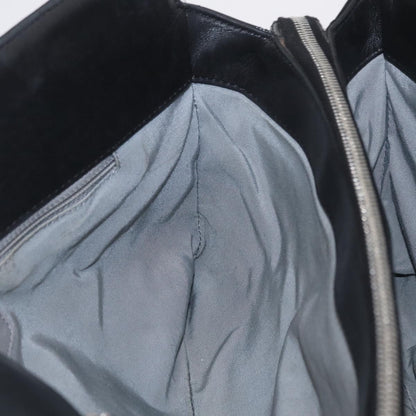 Chanel Lipstick Open Patent Vinyl, Black, Patent Leather, Tote Bag