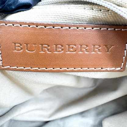 Burberry Orchard Haymarket Coated Canvas, Brown, Canvas, Handbag