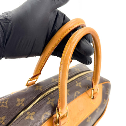 Louis Vuitton Trouville Monogram Canvas, Brown, Canvas, Handbag
