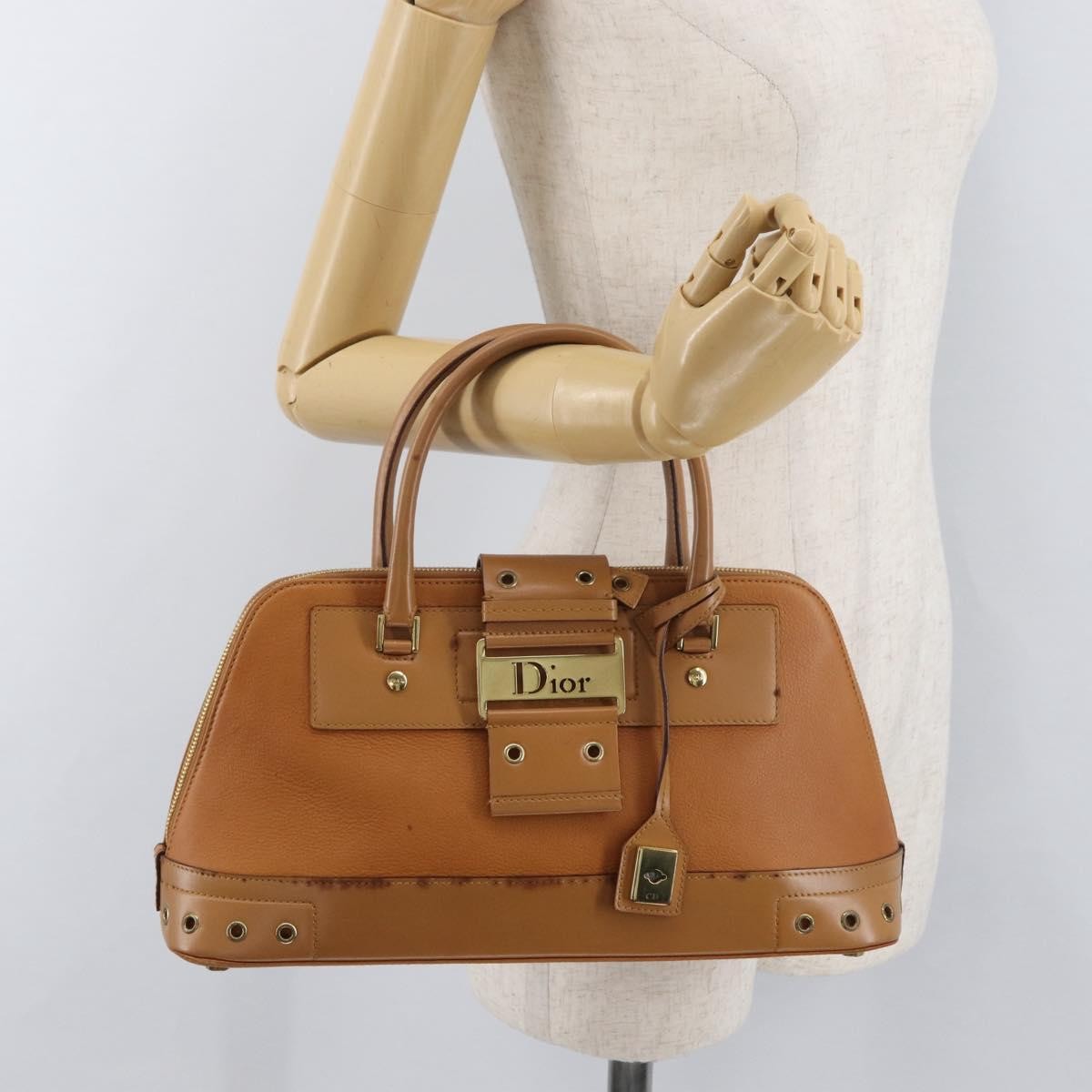 Christian Dior Street Chic Uptown Alligator, Brown, Leather, Handbag