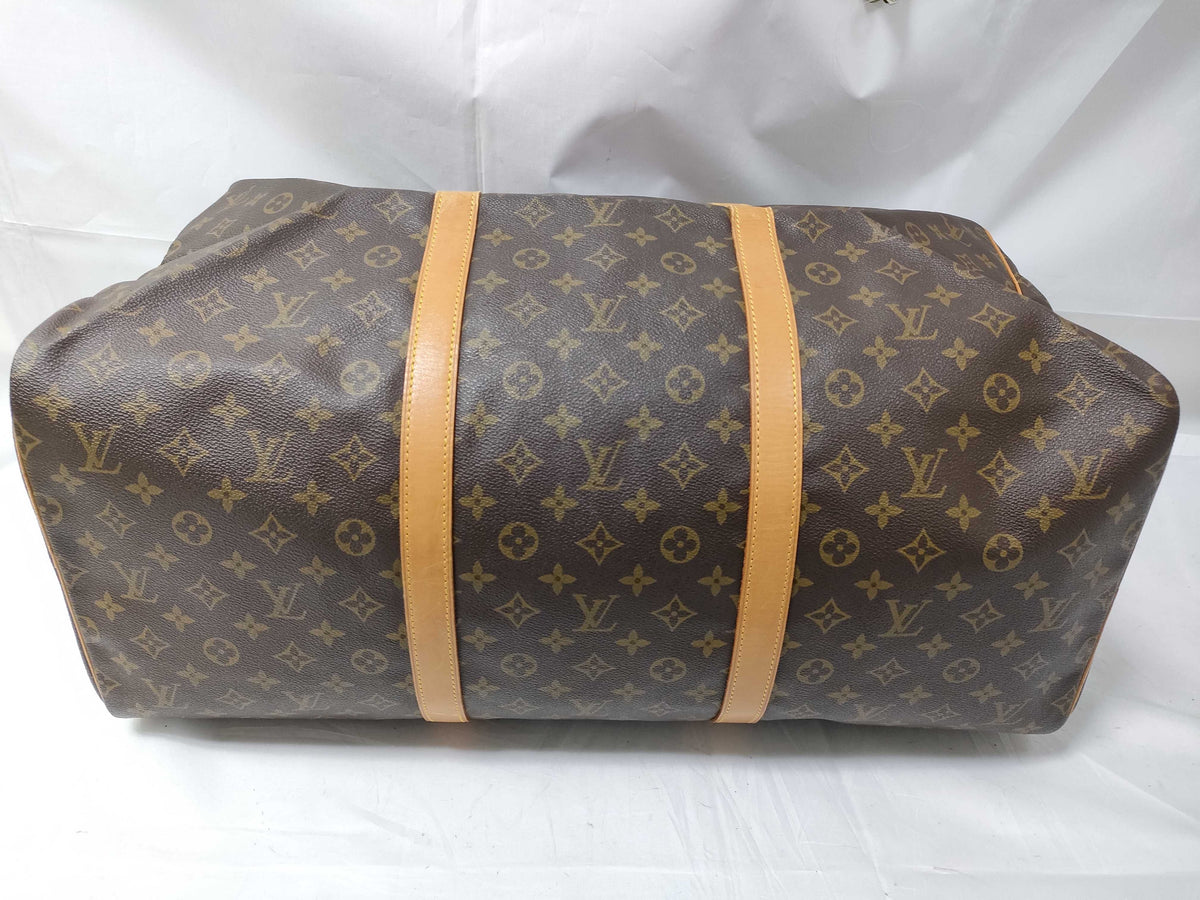 Louis Vuitton Sac Souple Monogram Canvas, Brown, Canvas, Handbag