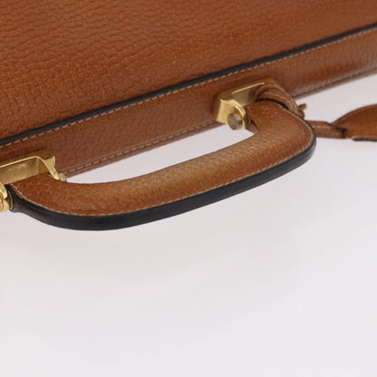 Loewe Anagram Business Leather, Brown, Leather, Briefcase