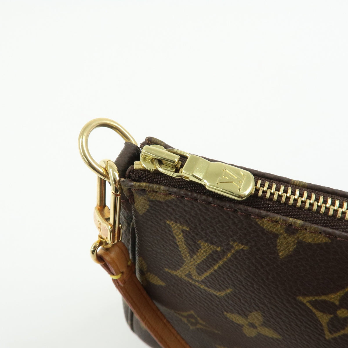 Louis Vuitton Pochette Accessoires NM Monogram Canvas, Brown, Canvas, Clutch