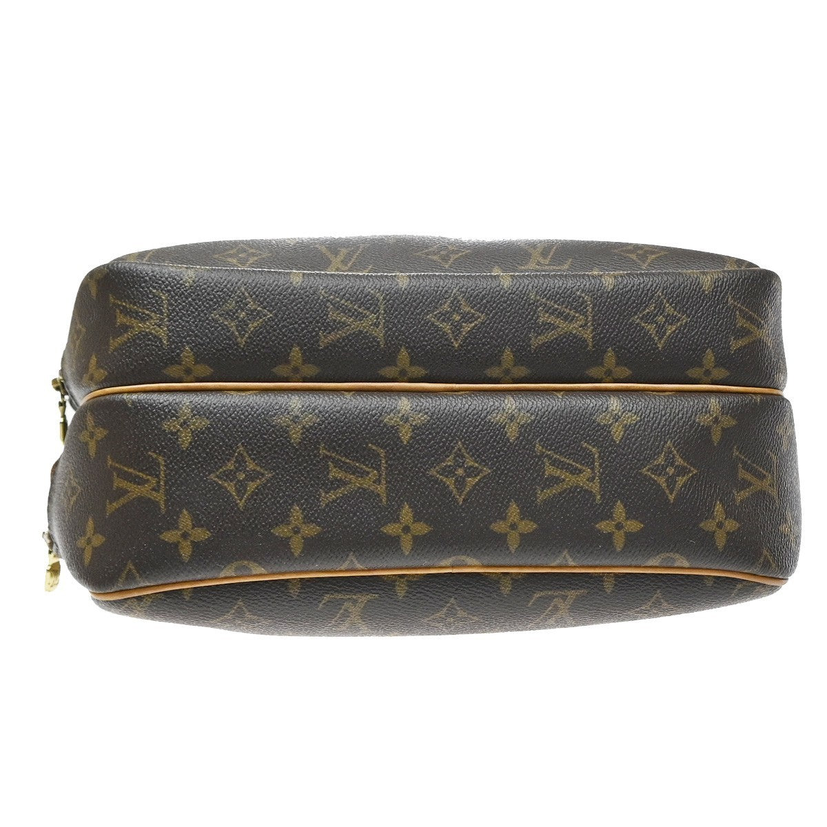 Louis Vuitton Reporter Monogram, Brown, Canvas, Shoulder Bag