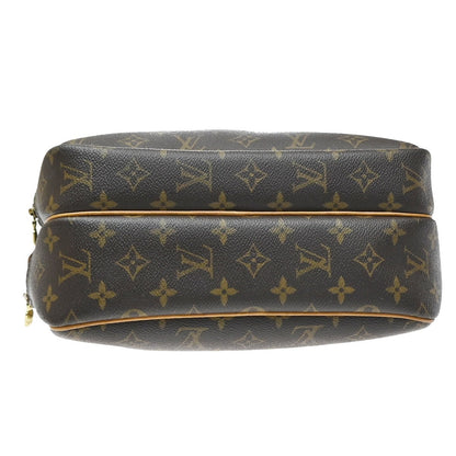Louis Vuitton Reporter Monogram, Brown, Canvas, Shoulder Bag