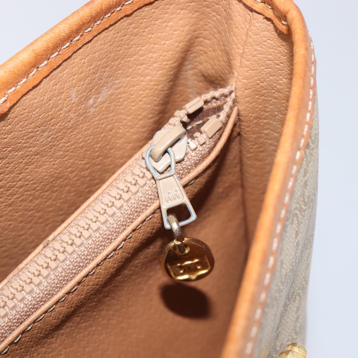 Celine Macadam Canvas and Leather, Beige, Canvas, Tote Bag