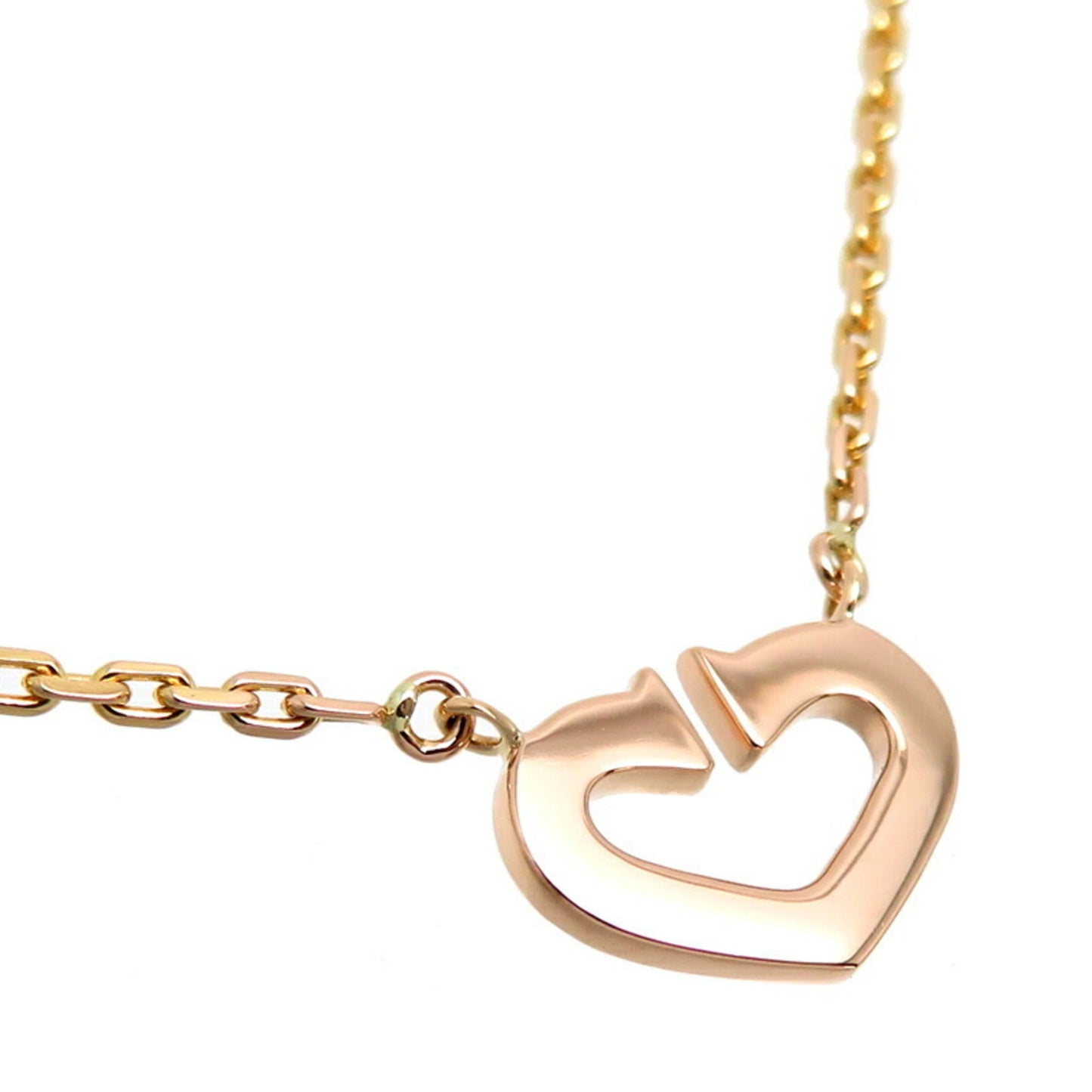 Cartier C de cartier, Gold, Rose Gold, necklace